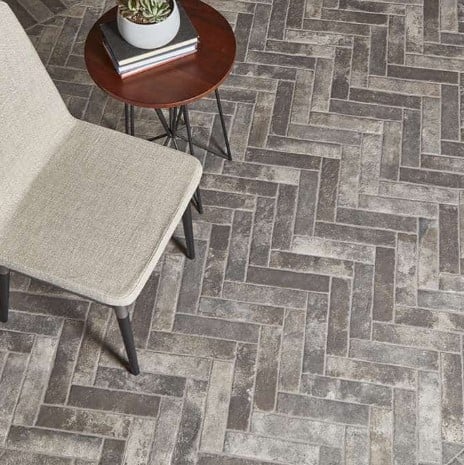 Castle Brick Grey Porcelain Patio Tile From Arizona Tile