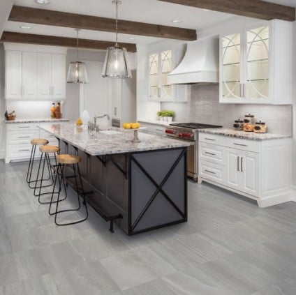 Davenport Earth Glazed Porcelain Kitchen Floor Tile from Arizona Tile